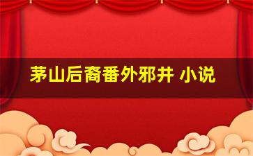 茅山后裔番外邪井 小说